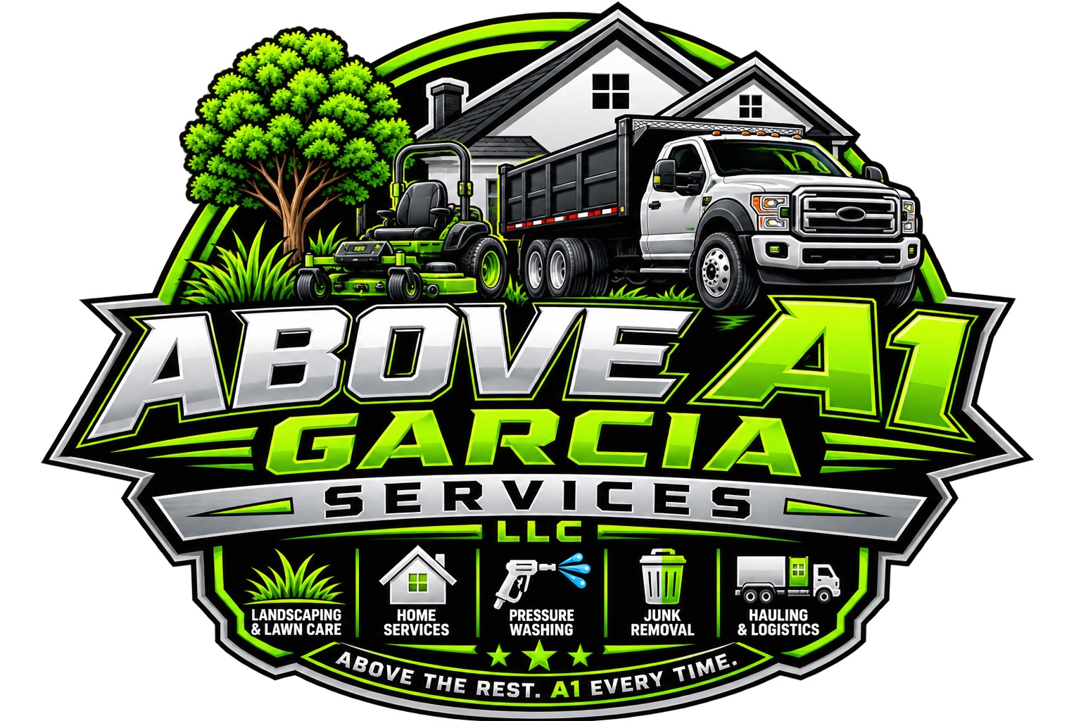 Above A1 Garcia Services LLC logo